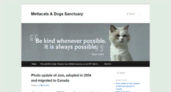 Desktop Screenshot of mettacats.org